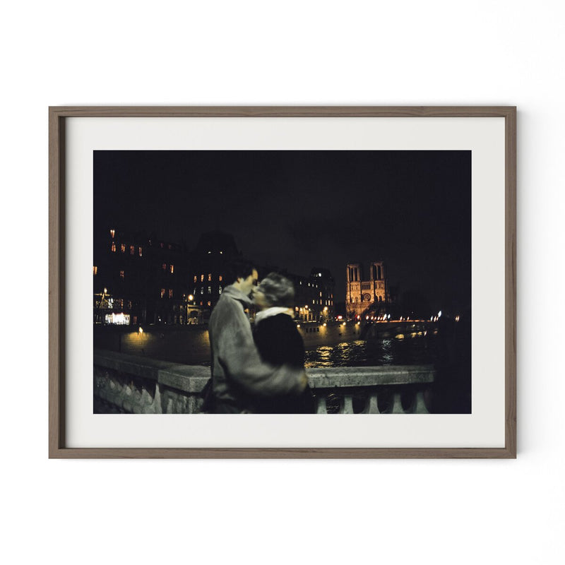 Evening Embrace by Barbara Alper - Rustic Walnut