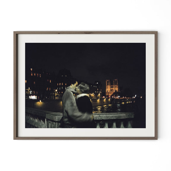 Evening Embrace by Barbara Alper - Rustic Walnut