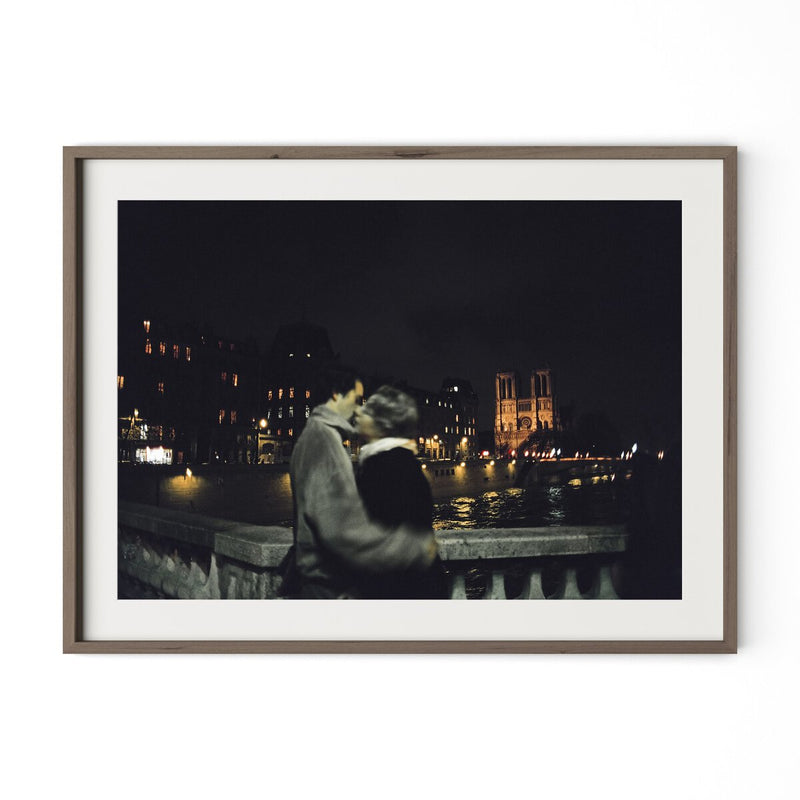 Evening Embrace by Barbara Alper - Rustic Walnut