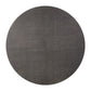 Bucco Round Coffee Table - Black Faux Shagreen
