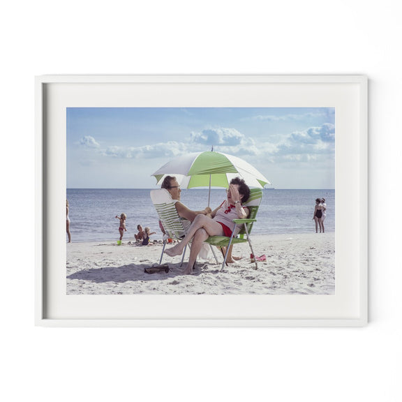 Rockaway Beach by Barbara Alper - White Maple