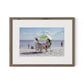 Rockaway Beach by Barbara Alper - Rustic Walnut