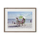 Rockaway Beach by Barbara Alper - Rustic Walnut