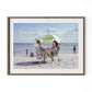Rockaway Beach by Barbara Alper - Rustic Walnut