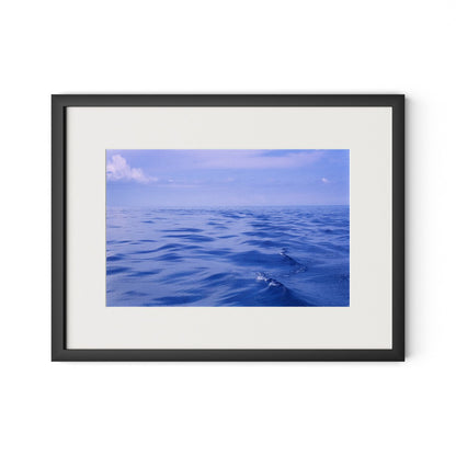 Shallow Ocean Waves by Barbara Alper - Black Maple