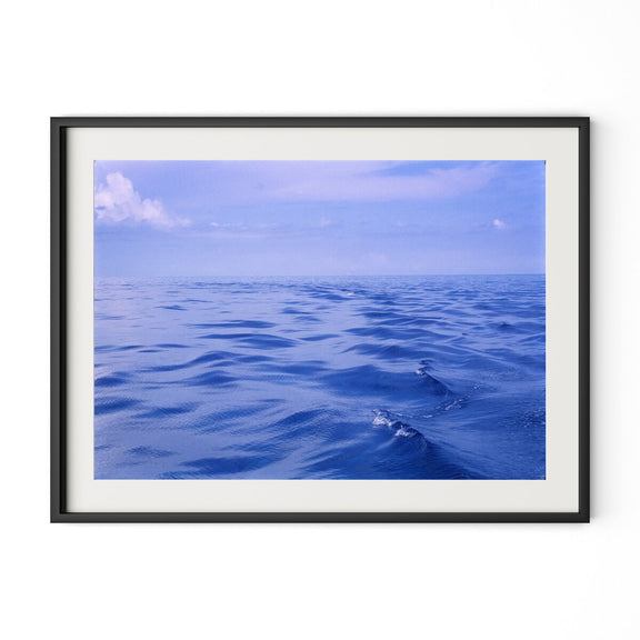 Shallow Ocean Waves by Barbara Alper - Black Maple