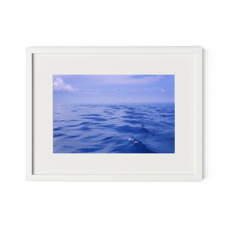 Shallow Ocean Waves by Barbara Alper - White Maple