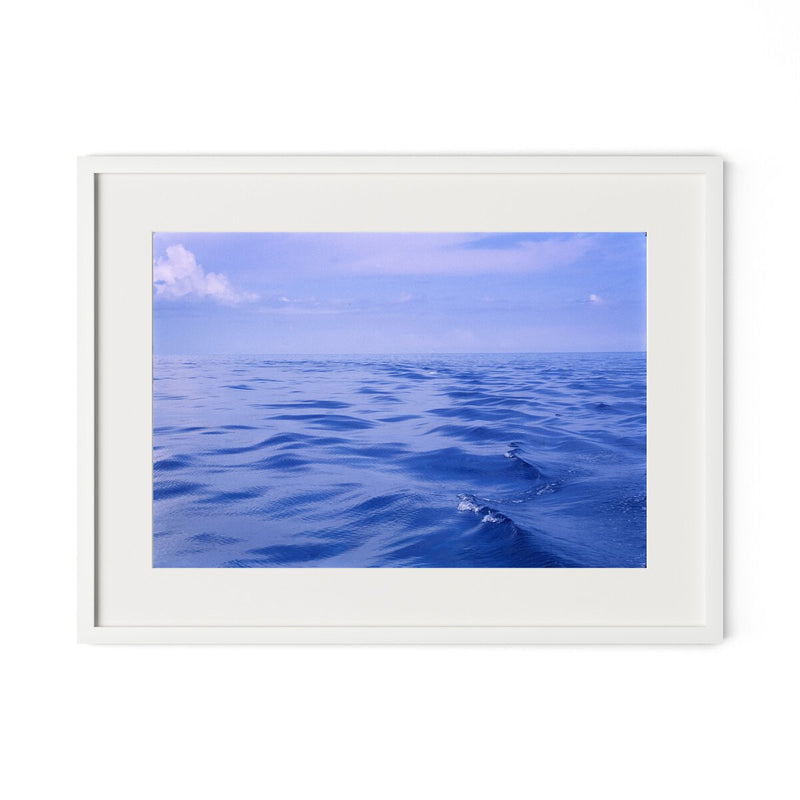 Shallow Ocean Waves by Barbara Alper - White Maple