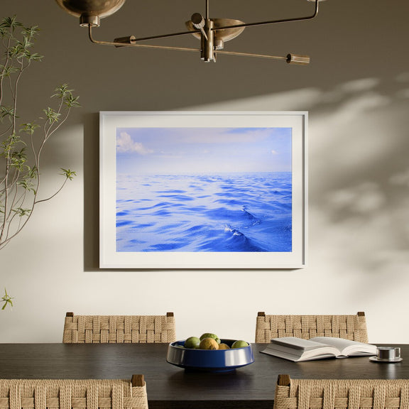 Shallow Ocean Waves by Barbara Alper - White Maple