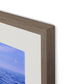 Shallow Ocean Waves by Barbara Alper - Rustic Walnut
