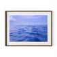 Shallow Ocean Waves by Barbara Alper - Rustic Walnut