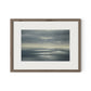 Open Sea and Sky by Barbara Alper - Rustic Walnut