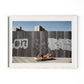 Brighton Beach Boardwalk by Barbara Alper - White Maple