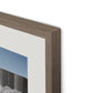 Brighton Beach Boardwalk by Barbara Alper - Rustic Walnut