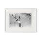 Skateboarding In A Drained Pool I by Barbara Alper - White Maple