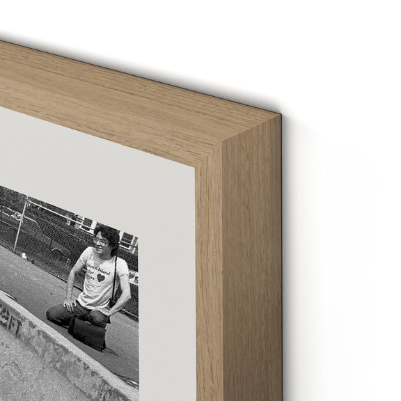 Skateboarding In A Drained Pool I by Barbara Alper - White Oak
