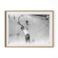 Skateboarding In A Drained Pool I by Barbara Alper - White Oak