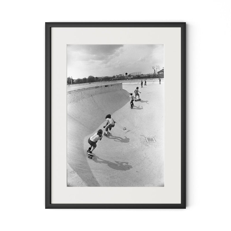 Skateboarding In A Drained Pool II - Black Maple