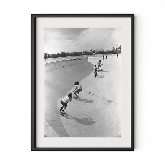 Skateboarding In A Drained Pool II - Black Maple