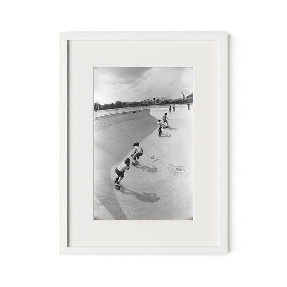 Skateboarding In A Drained Pool II - White Maple