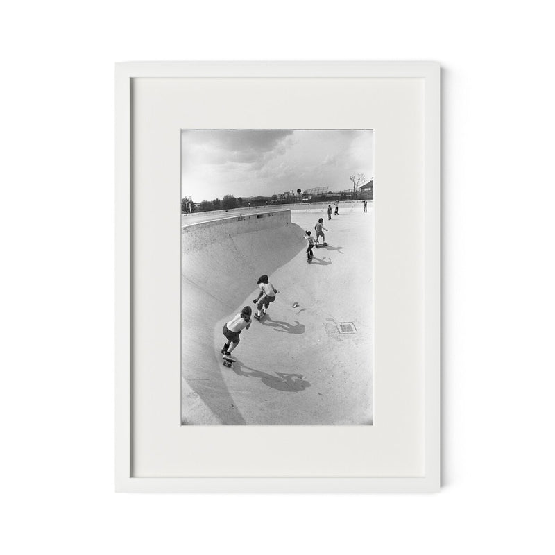 Skateboarding In A Drained Pool II - White Maple