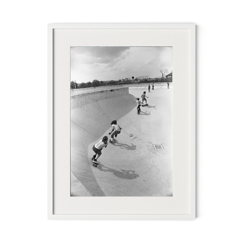Skateboarding In A Drained Pool II - White Maple