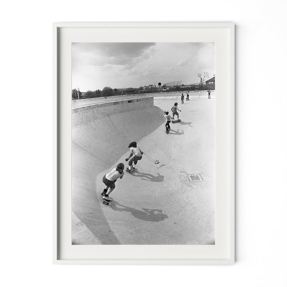 Skateboarding In A Drained Pool II - White Maple