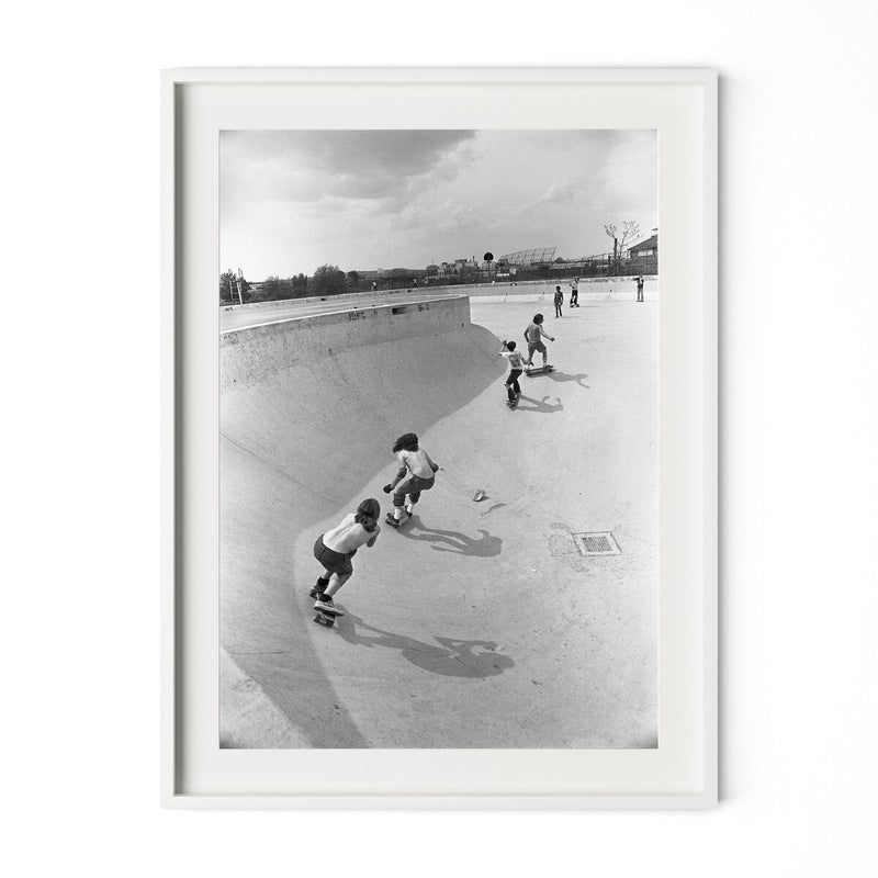 Skateboarding In A Drained Pool II - White Maple
