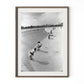 Skateboarding In A Drained Pool II - Rustic Walnut