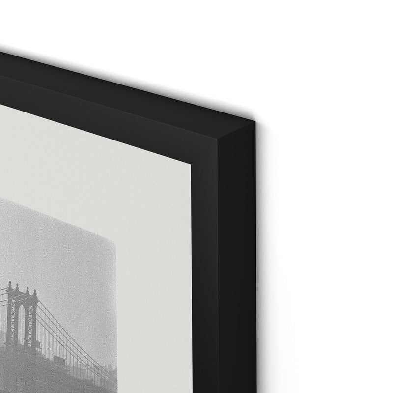 Brooklyn Bridge by Barbara Alper - Black Maple
