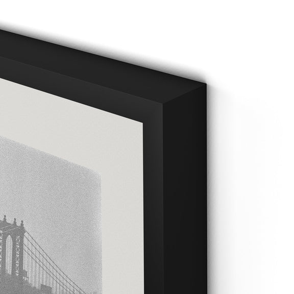Brooklyn Bridge by Barbara Alper - Black Maple