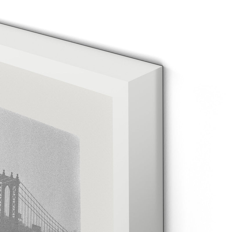 Brooklyn Bridge by Barbara Alper - White Maple