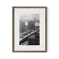 Brooklyn Bridge by Barbara Alper - Rustic Walnut