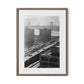 Brooklyn Bridge by Barbara Alper - Rustic Walnut