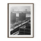 Brooklyn Bridge by Barbara Alper - Rustic Walnut