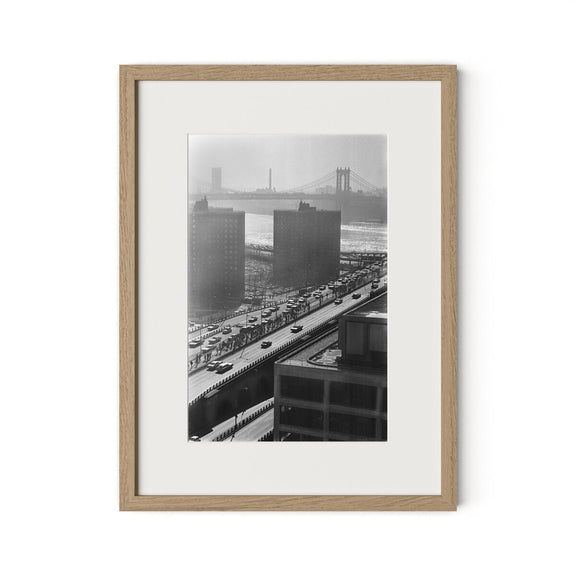 Brooklyn Bridge by Barbara Alper - White Oak
