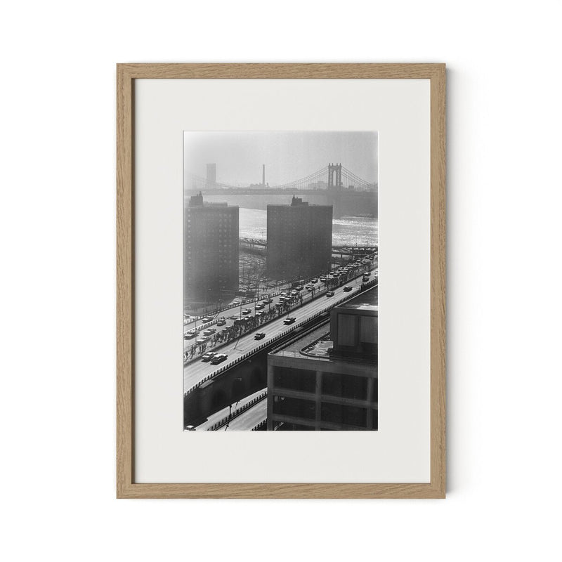 Brooklyn Bridge by Barbara Alper - White Oak