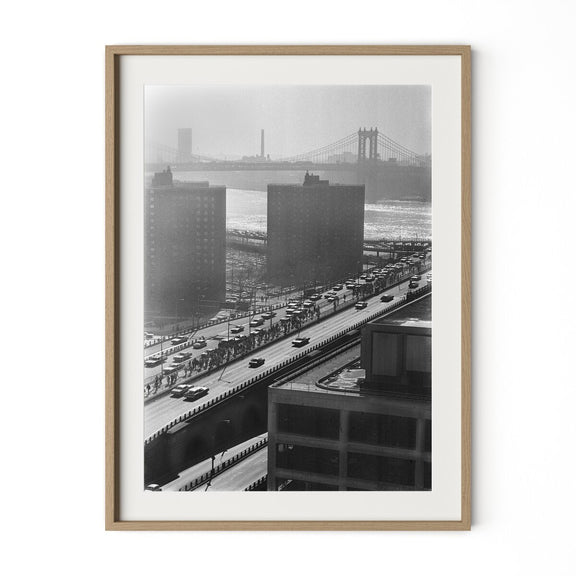Brooklyn Bridge by Barbara Alper - White Oak