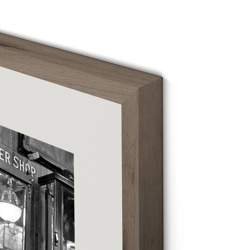 United House Wrecking by Barbara Alper - Rustic Walnut