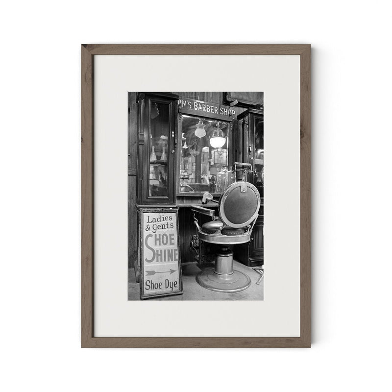 United House Wrecking by Barbara Alper - Rustic Walnut