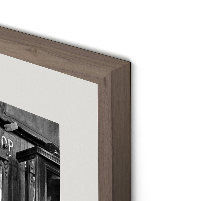 United House Wrecking by Barbara Alper - Rustic Walnut
