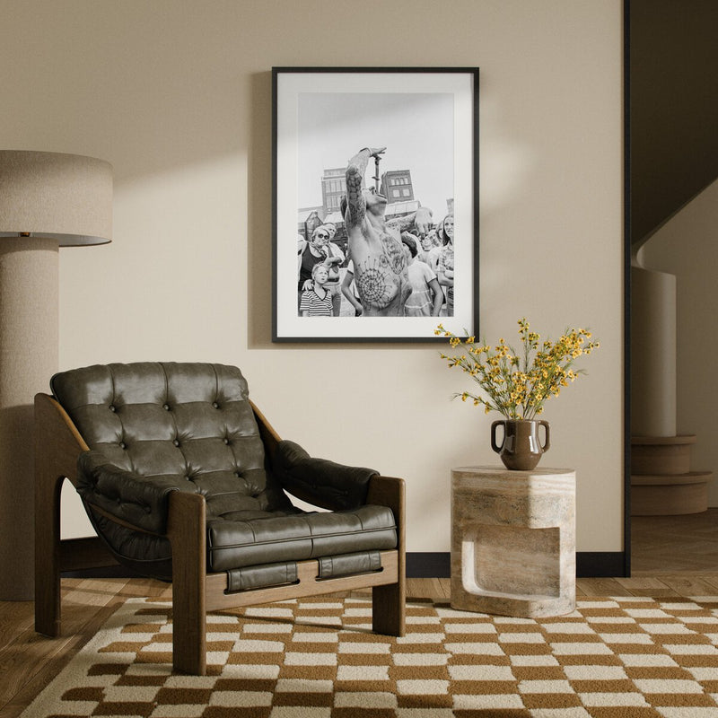 Captain Don Leslie by Barbara Alper - Black Maple