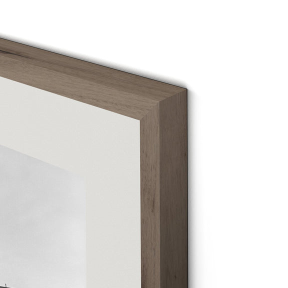 Captain Don Leslie by Barbara Alper - Rustic Walnut