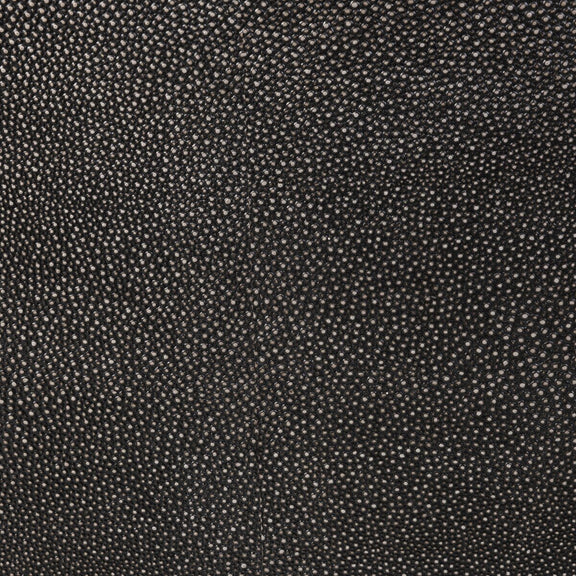 Bucco 6 Drawer Dresser - Black Faux Shagreen