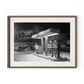 Blizzard Of 1978 by Barbara Alper - Rustic Walnut
