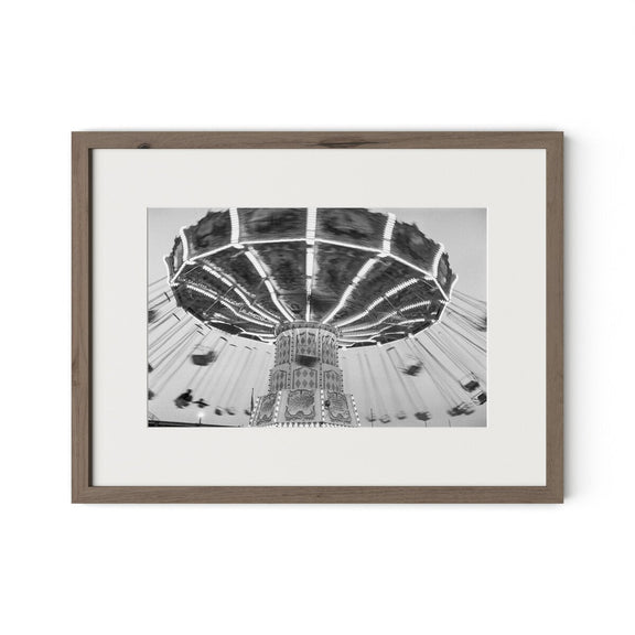 Coney Island by Barbara Alper - Rustic Walnut