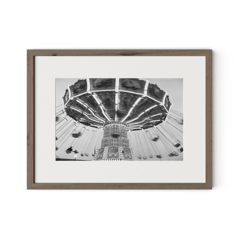 Coney Island by Barbara Alper - Rustic Walnut