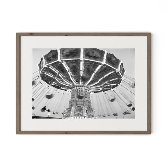 Coney Island by Barbara Alper - Rustic Walnut