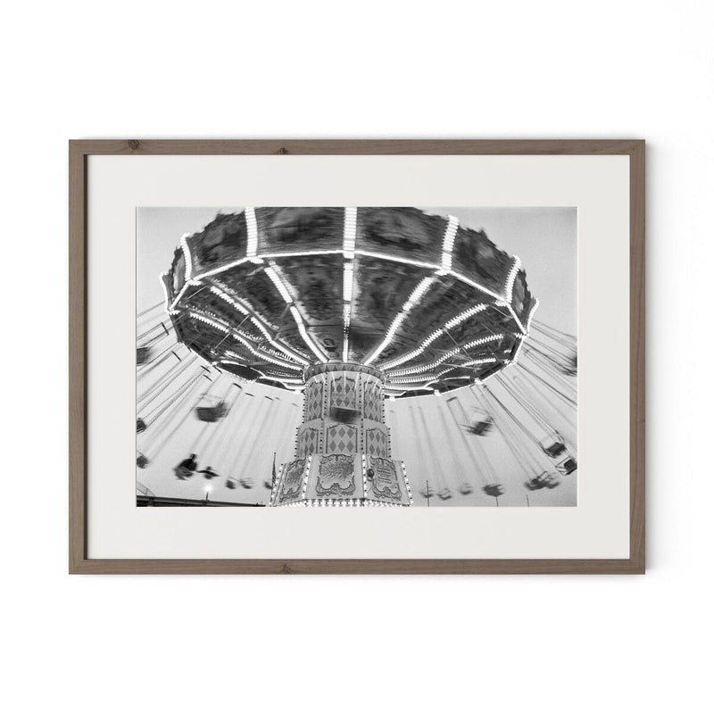Coney Island by Barbara Alper - Rustic Walnut