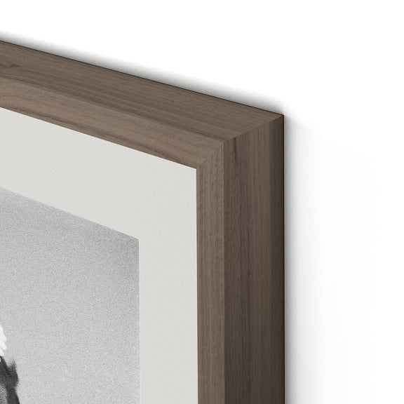 Coney Island by Barbara Alper - Rustic Walnut